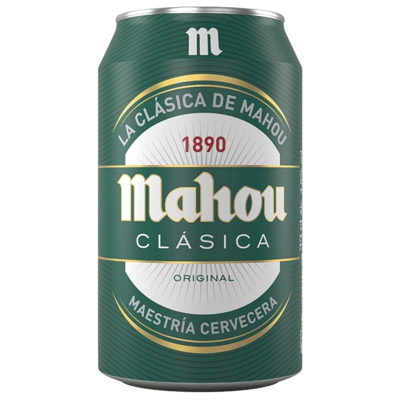 cerveza mahou clasica 330ml
