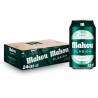 MAHOU  VERDE CLASICA 24 PACK x 33cl. por unidad te sale 0.64