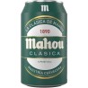 MAHOU  VERDE CLASICA 24 PACK x 33cl. por unidad te sale 0.64