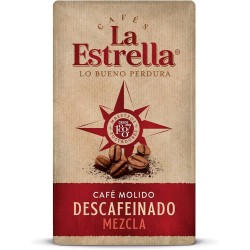 ESTRELLA Café molido descafeinado La estrella 200g mezcla