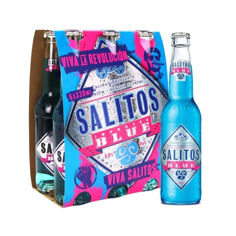 Salitos blue 33 cl. precio por und sale 1.99